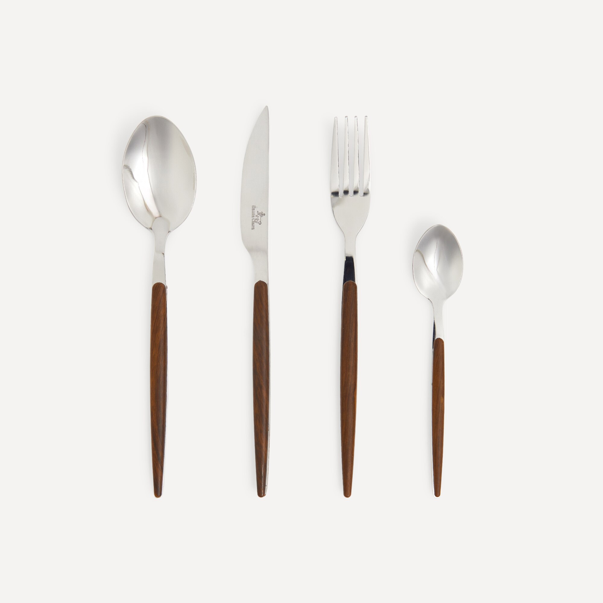 Set de 2 cuchillos de mesa Lagares Santa Clara Acero-3