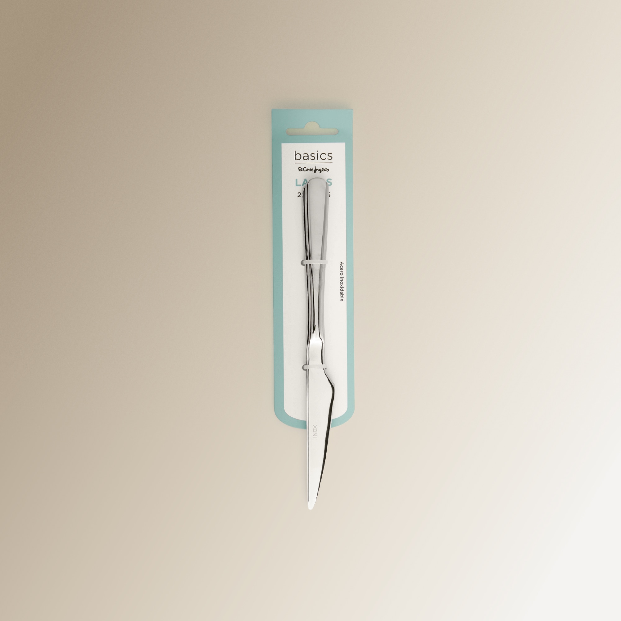 Pack de 2 cuchillos de carne Lagos Basics El Corte Inglés Acero-3