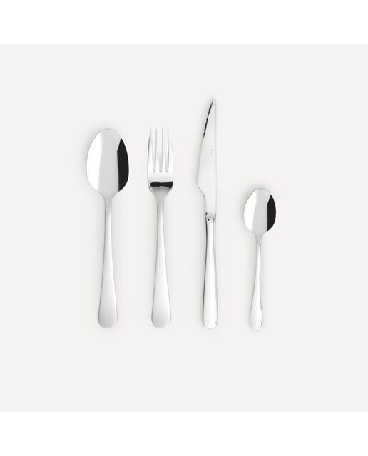 Pack de 2 cuchillos de carne Lagos Basics El Corte Inglés Acero-4