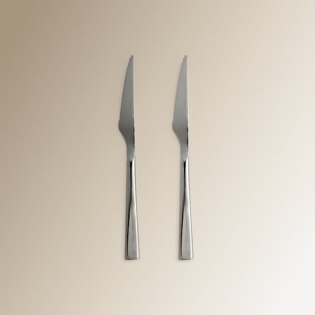 Imagen 0 de Pack de 2 cuchillos de carne Faro Basics El Corte Inglés