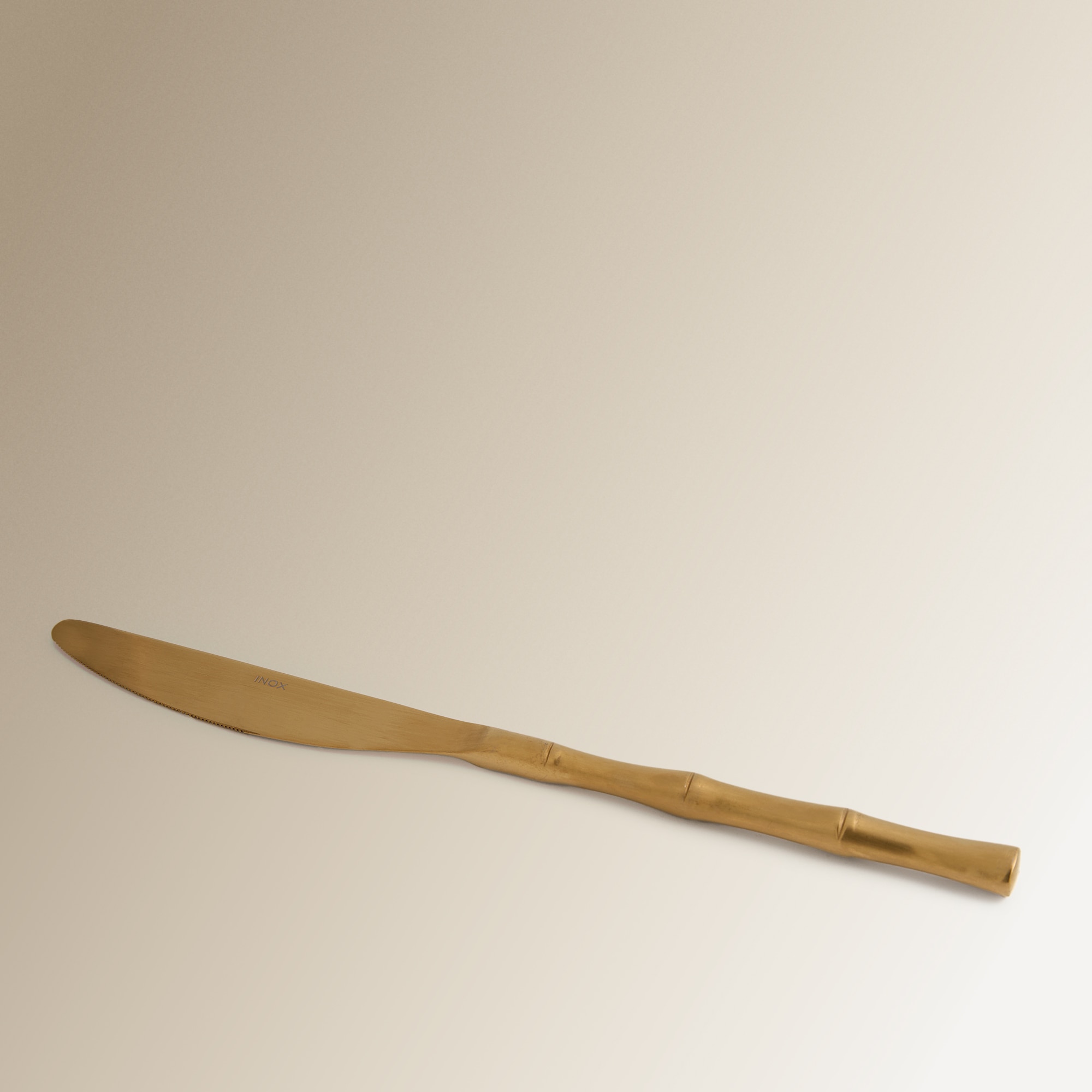 Cuchillo de mesa Bambú El Corte Inglés - Oro Oro-2