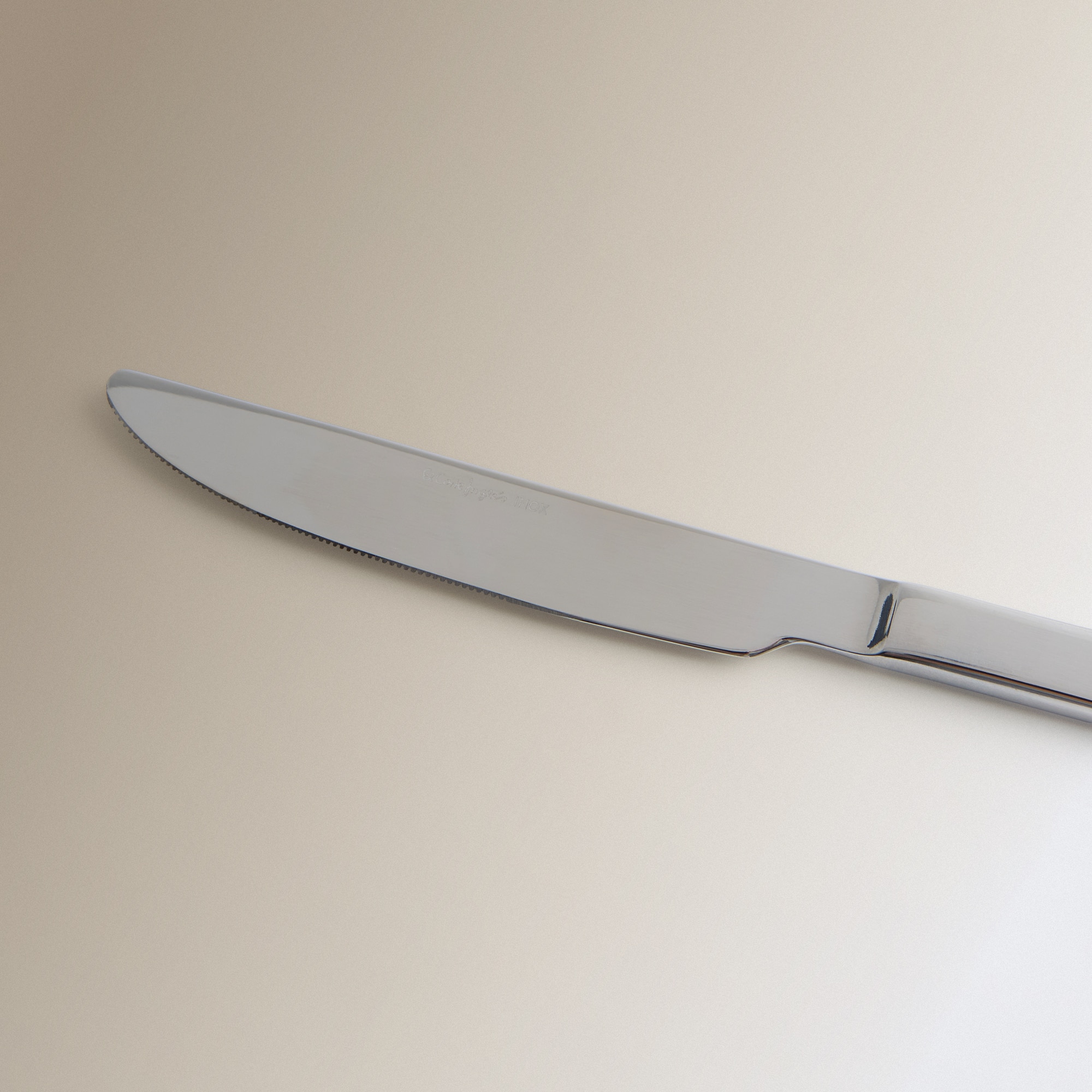 Faca de Mesa Loira Aço-2