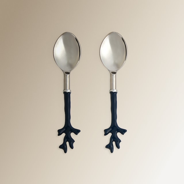 Imagem 0 de Conjunto de 2 Colheres de Sobremesa Milos
