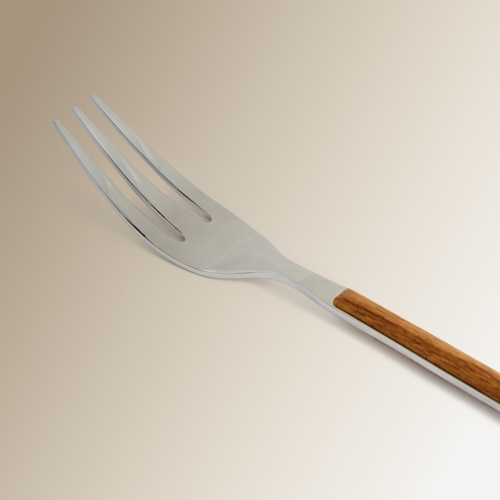 Garfo de sobremesa Native El Corte Inglés Bege-2