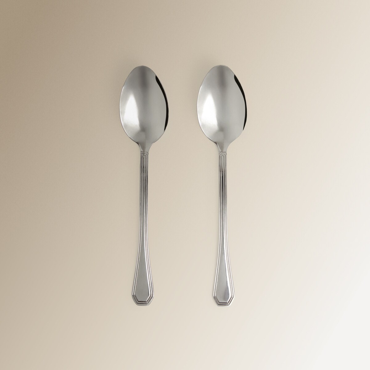 Set de 2 cucharas de mesa Elvas Basics El Corte Inglés Acero-1