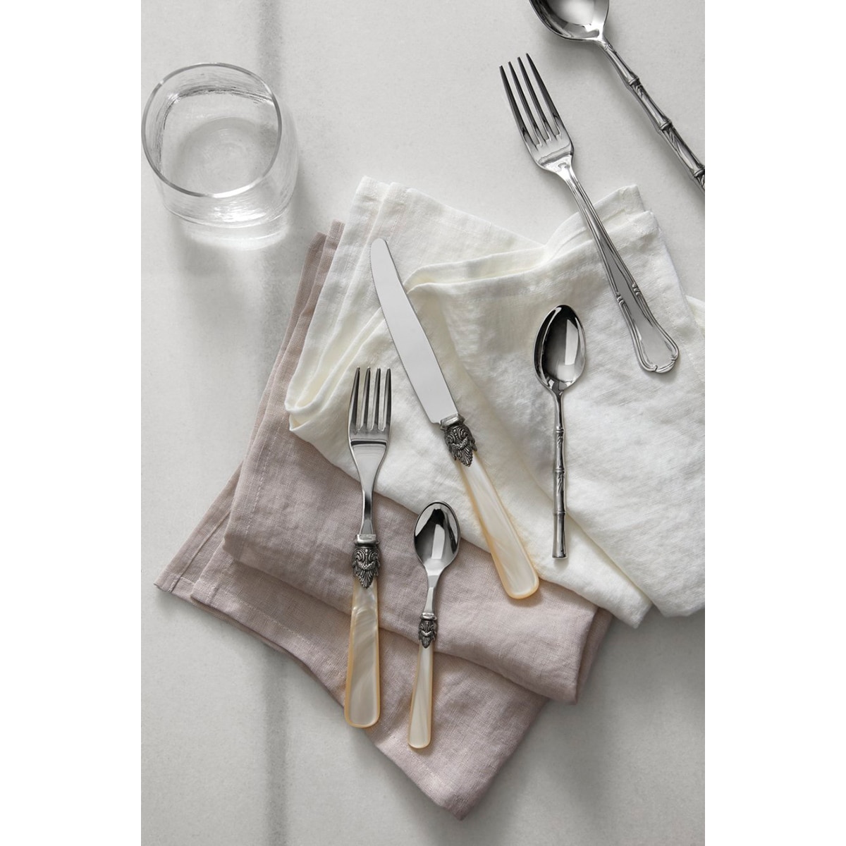 Colher de Chá Bambú Aço-7