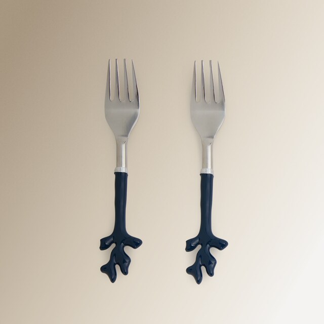 Imagem 0 de Conjunto de 2 Garfos de Sobremesa Milos