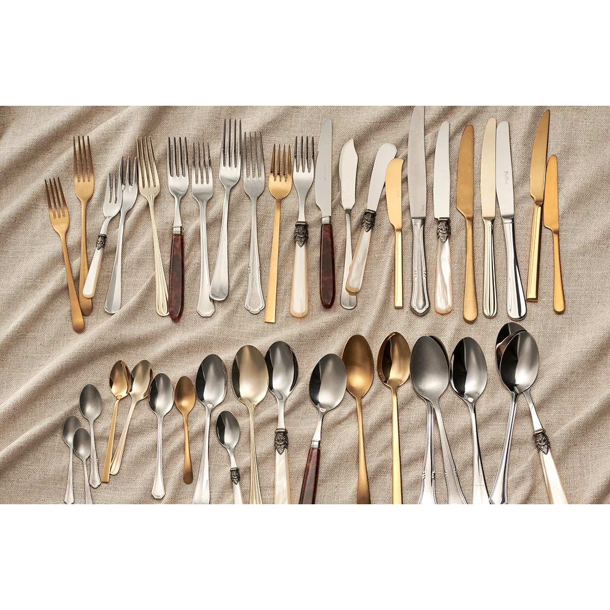 Colher de salada Napoleón El Corte Inglés Marfim-2