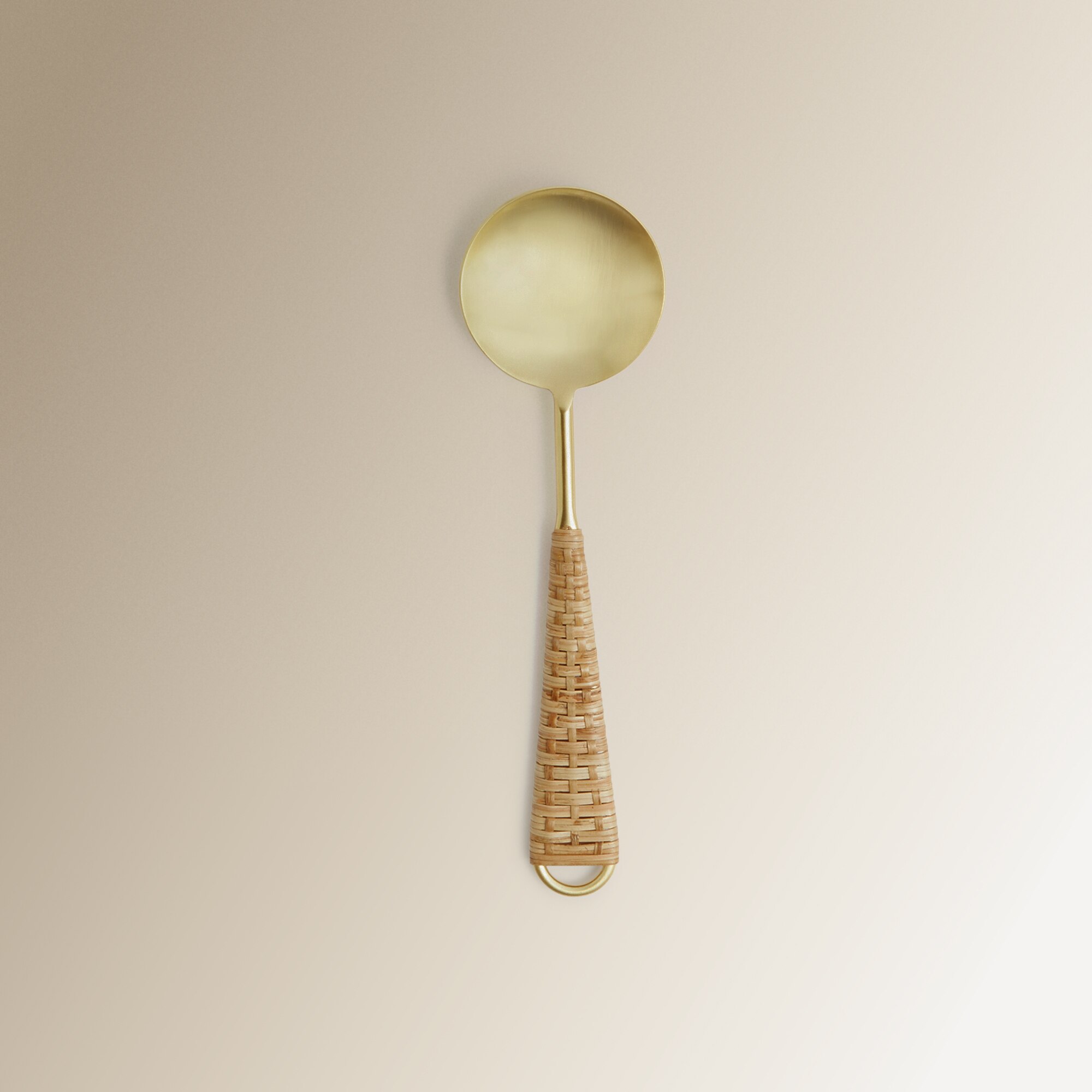 Conjunto para servir saladas Jaipur Dourado-2