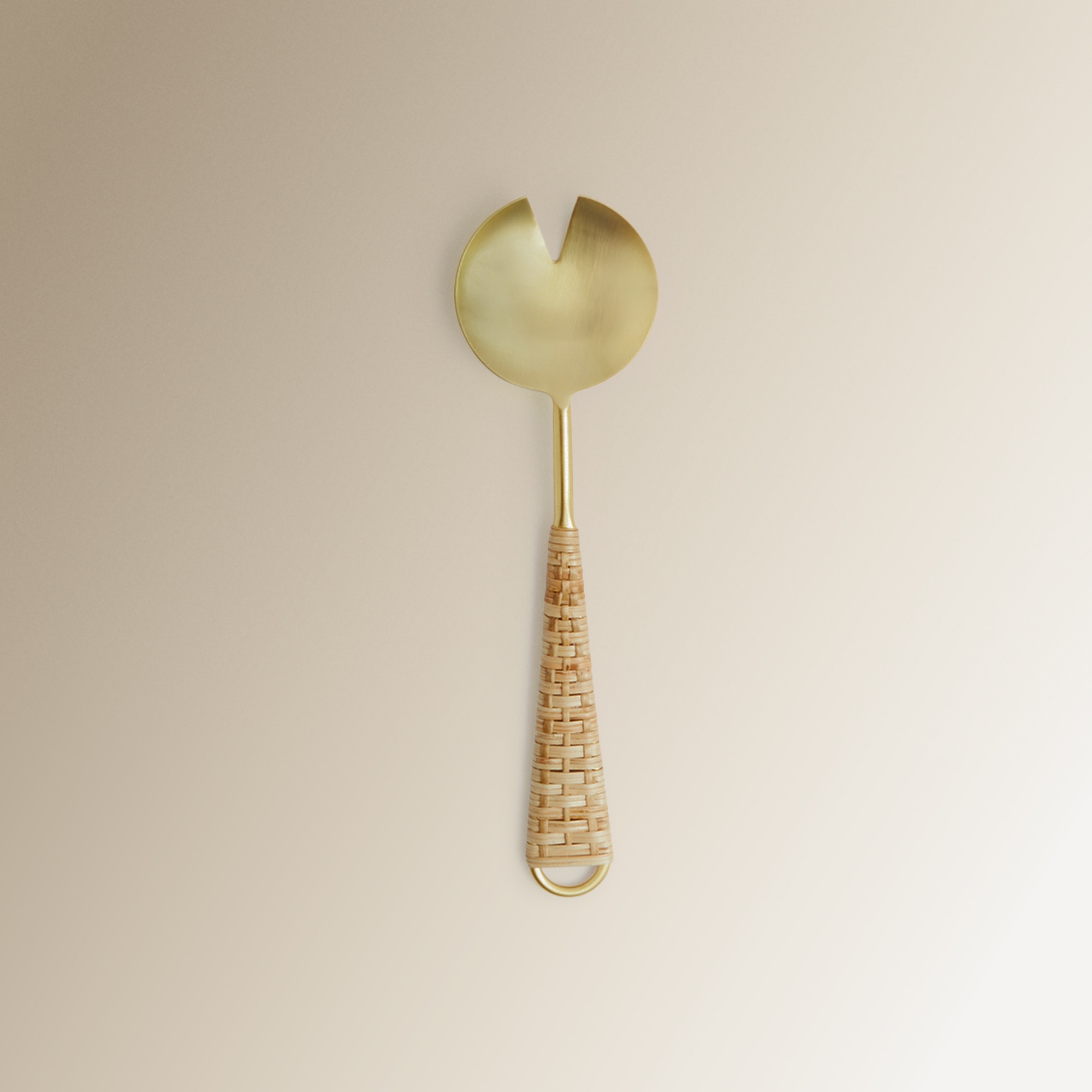 Conjunto para servir saladas Jaipur Dourado-3