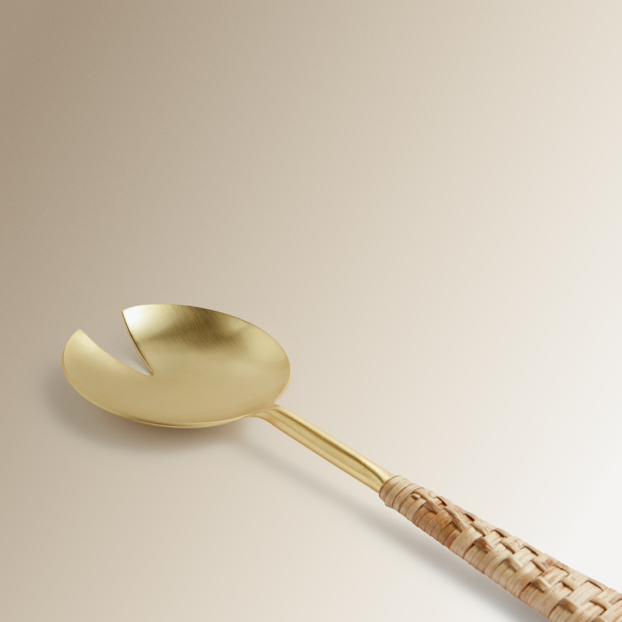 Conjunto para servir saladas Jaipur Dourado-6