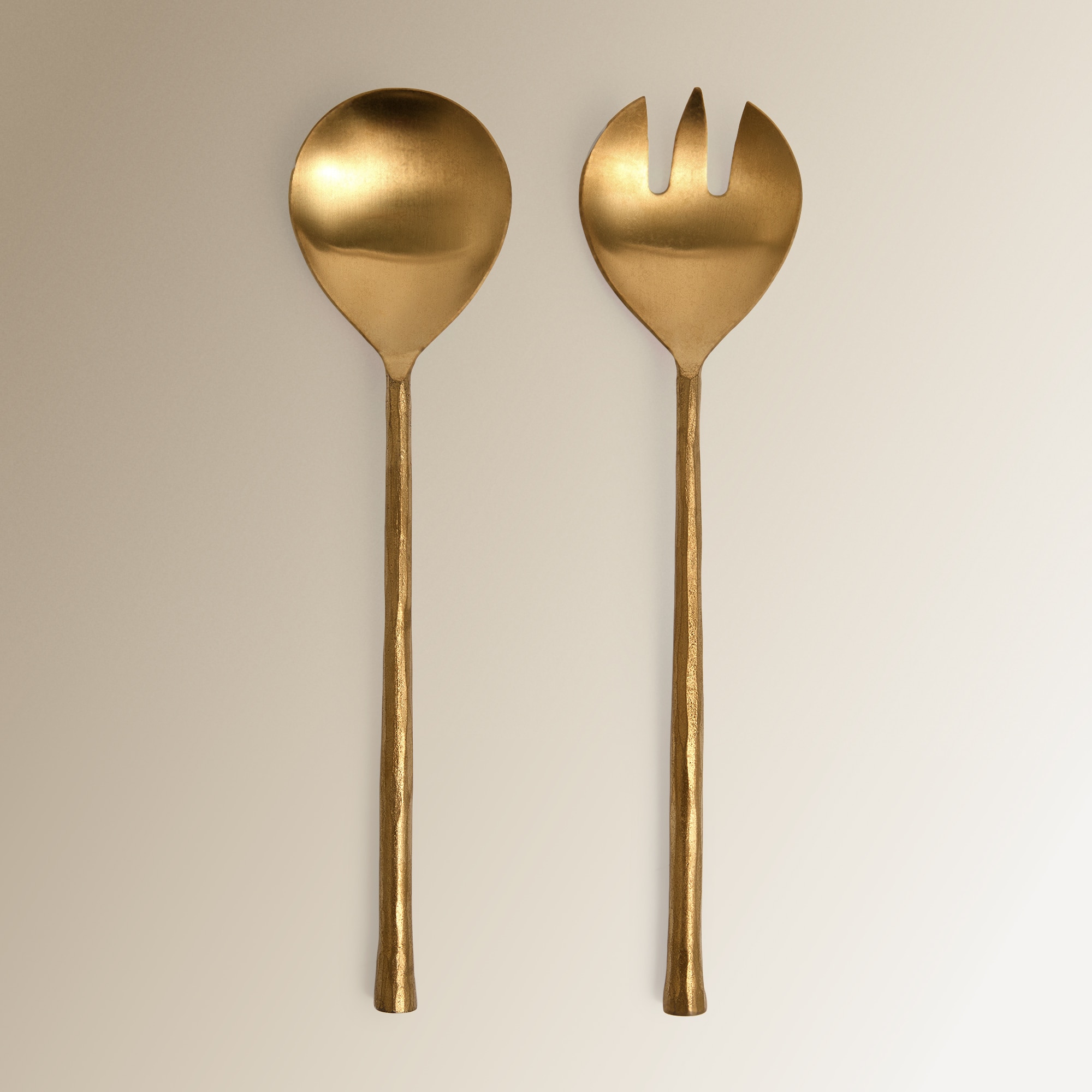 Imagem 0 de Conjunto para Servir Saladas de Aço Inoxidável Adria - Dourado