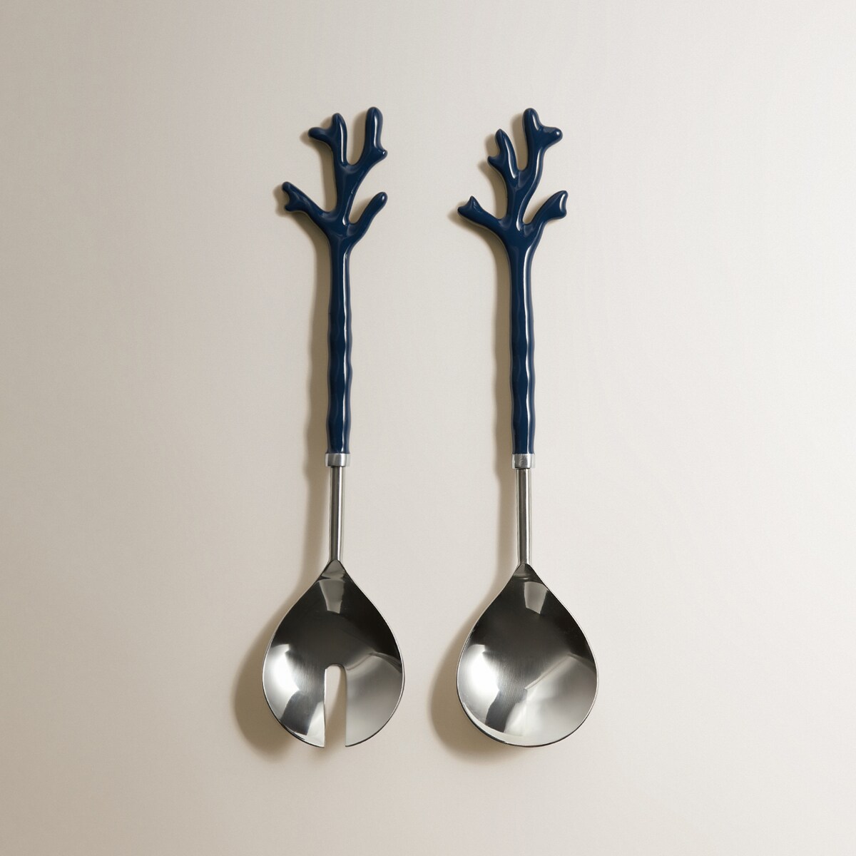 Conjunto para Servir Saladas Milos Azul-1