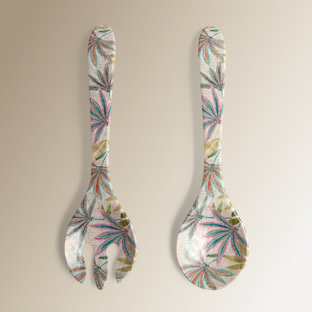 Imagen 0 de Juego para servir ensaladas de melamina Batuan El Corte Inglés