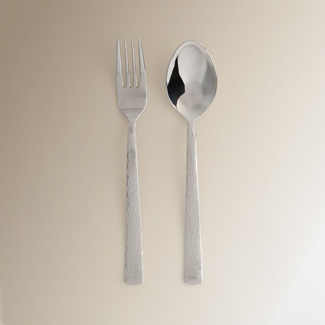 Imagem 0 de Conjunto de Colher e Garfo para Servir Salada Tiber