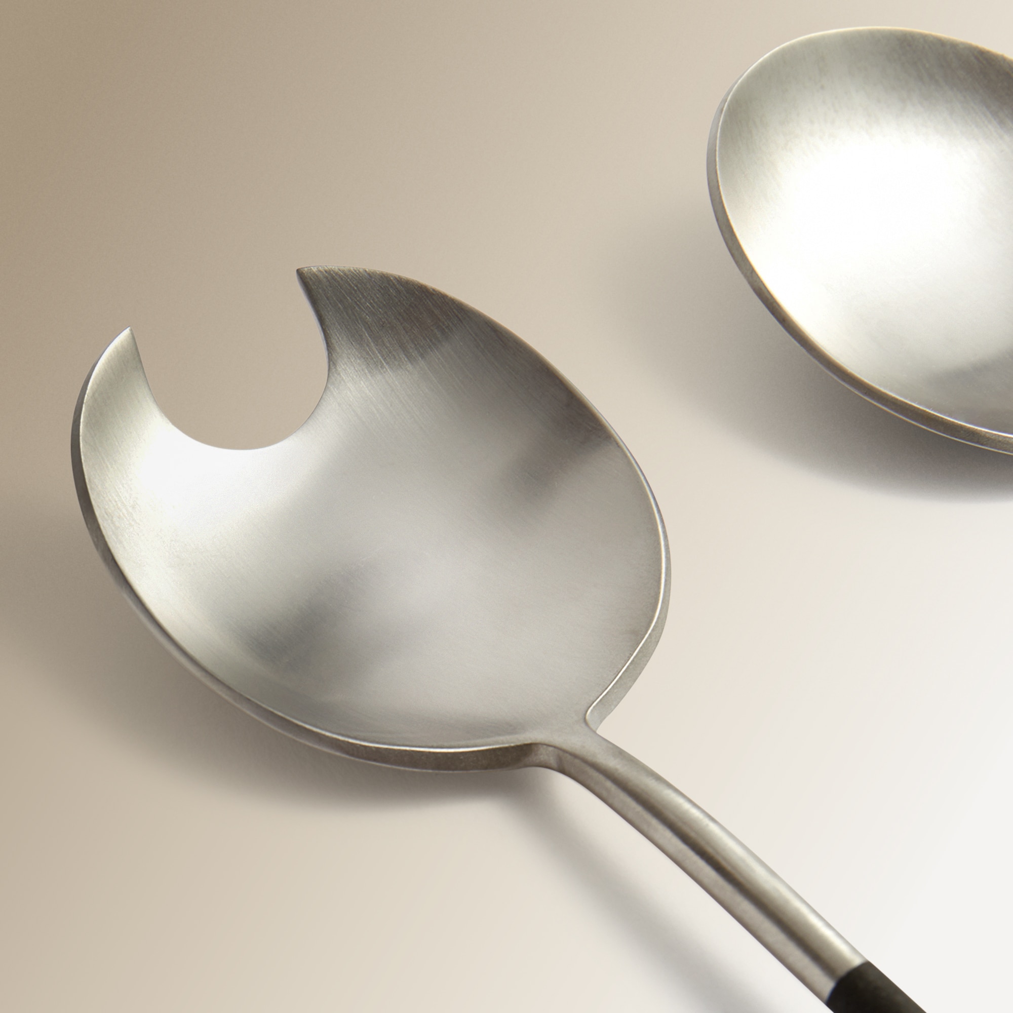 Garfo para servir saladas Neo Preto Metálico-2