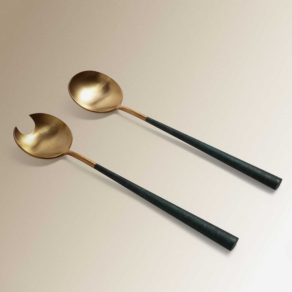 Garfo de salada Neo Ouro-4