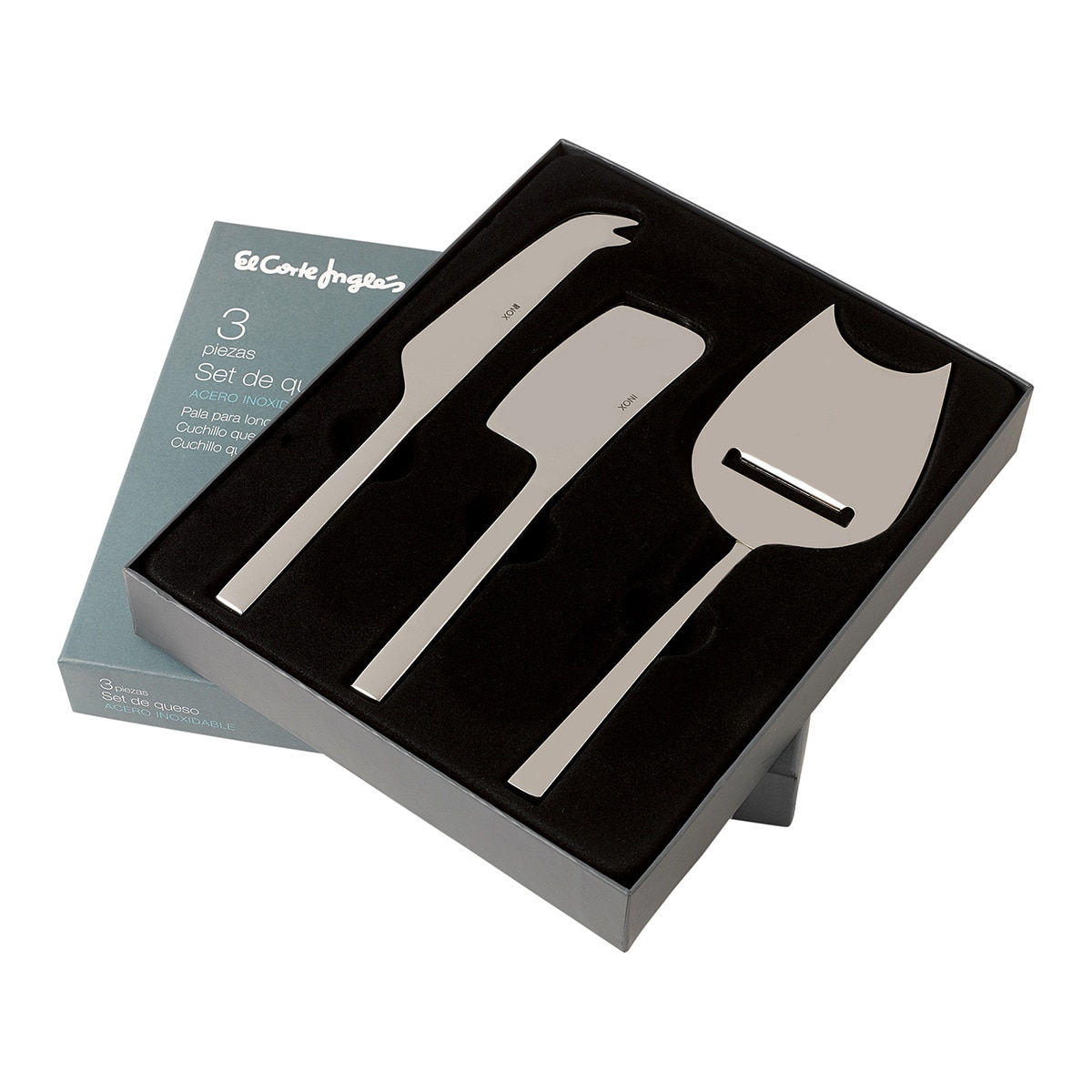 Conjunto de 3 facas para queijo Universal El Corte Inglés Aço-3