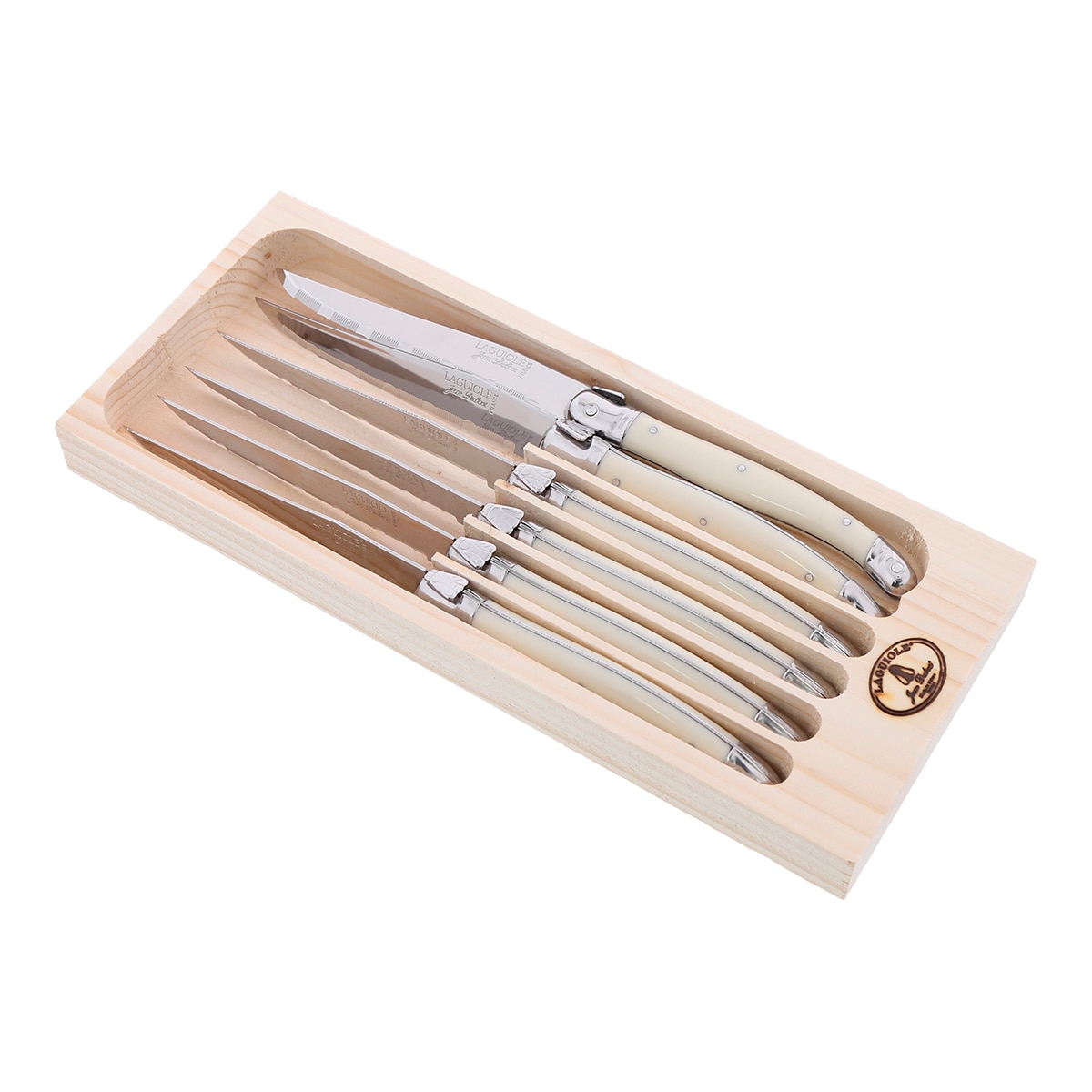 Imagem 0 de Conjunto de 6 Facas de Mesa Abelha