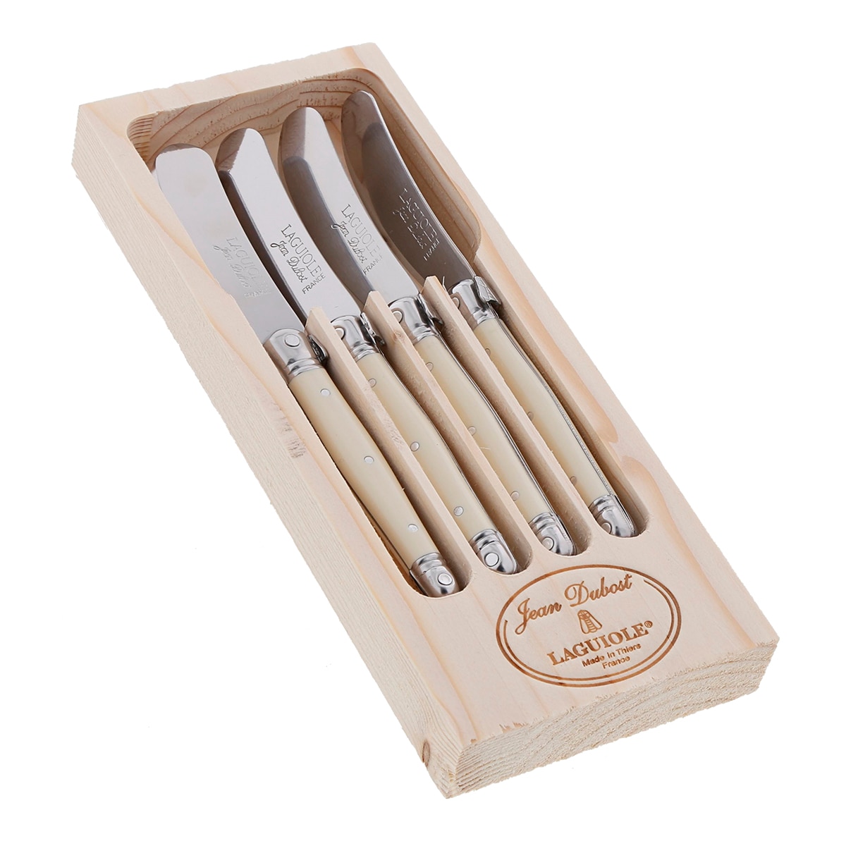 Imagem 0 de Conjunto de 4 Espátulas para Manteiga Abelha