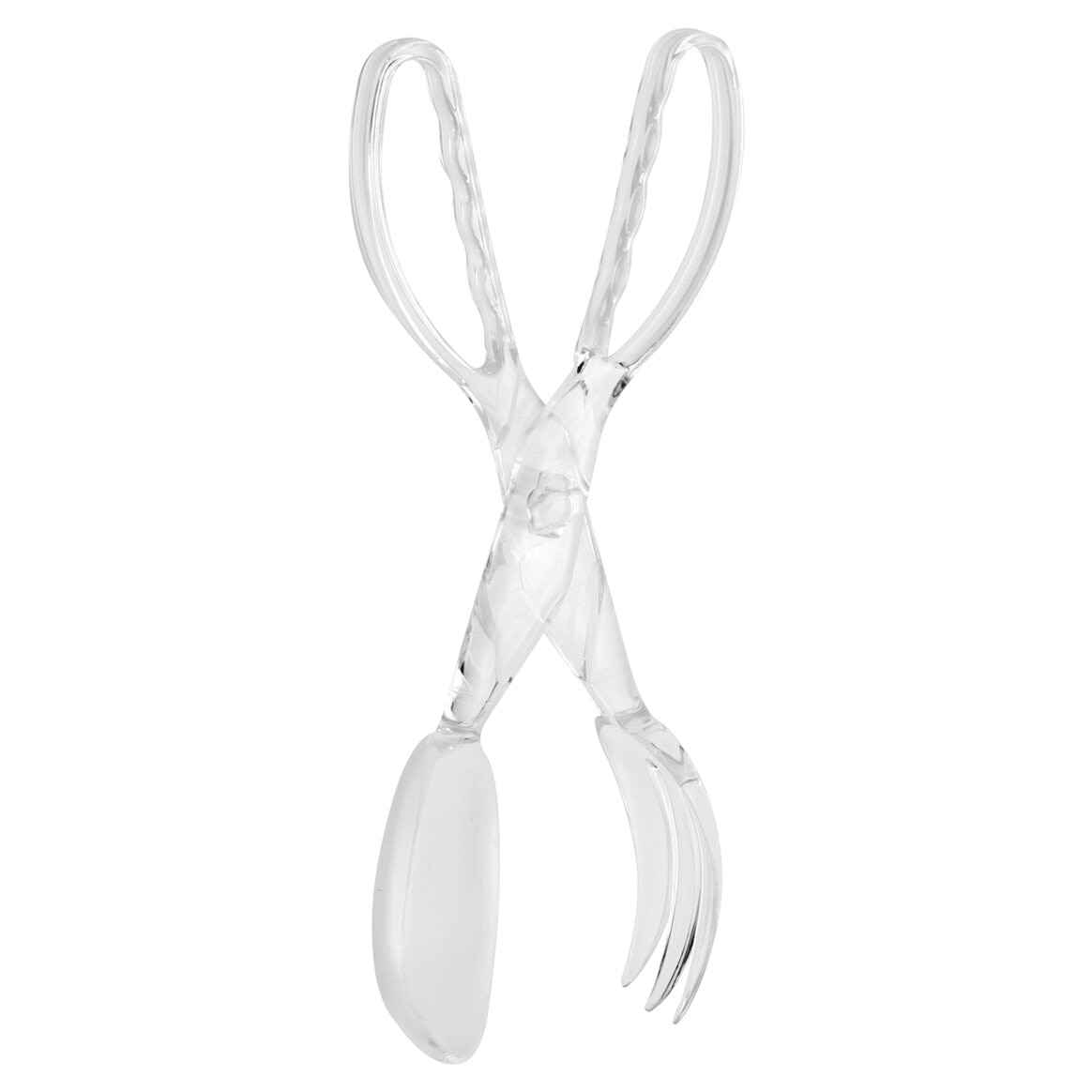 Tenaz para salada em acrílico Denia Transparente-1