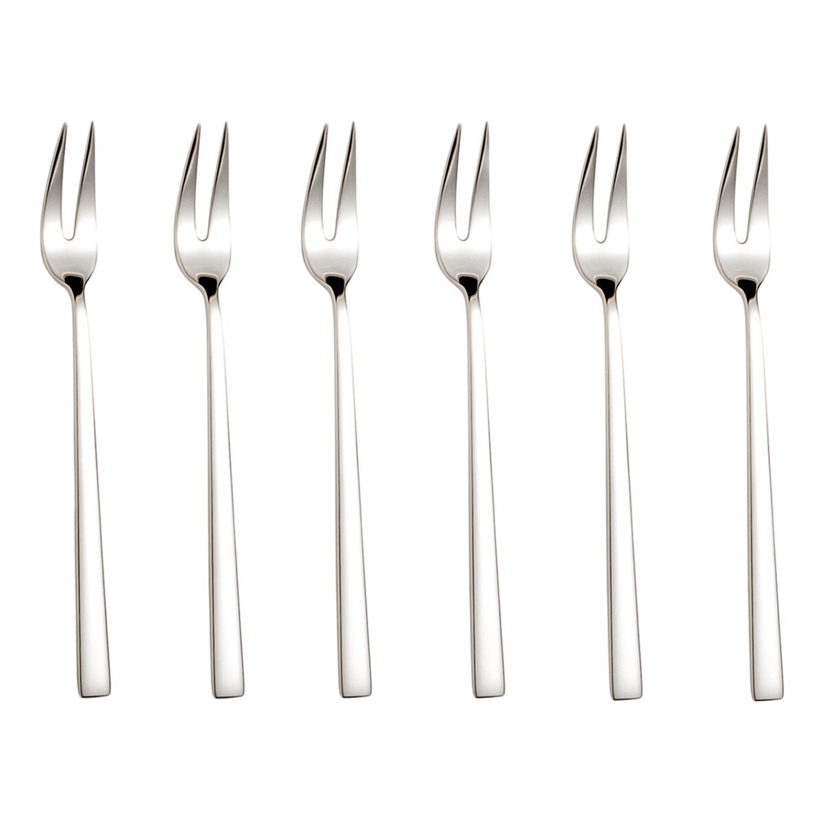 Conjunto de 6 talheres de aperitivo Universal El Corte Inglés Aço-2
