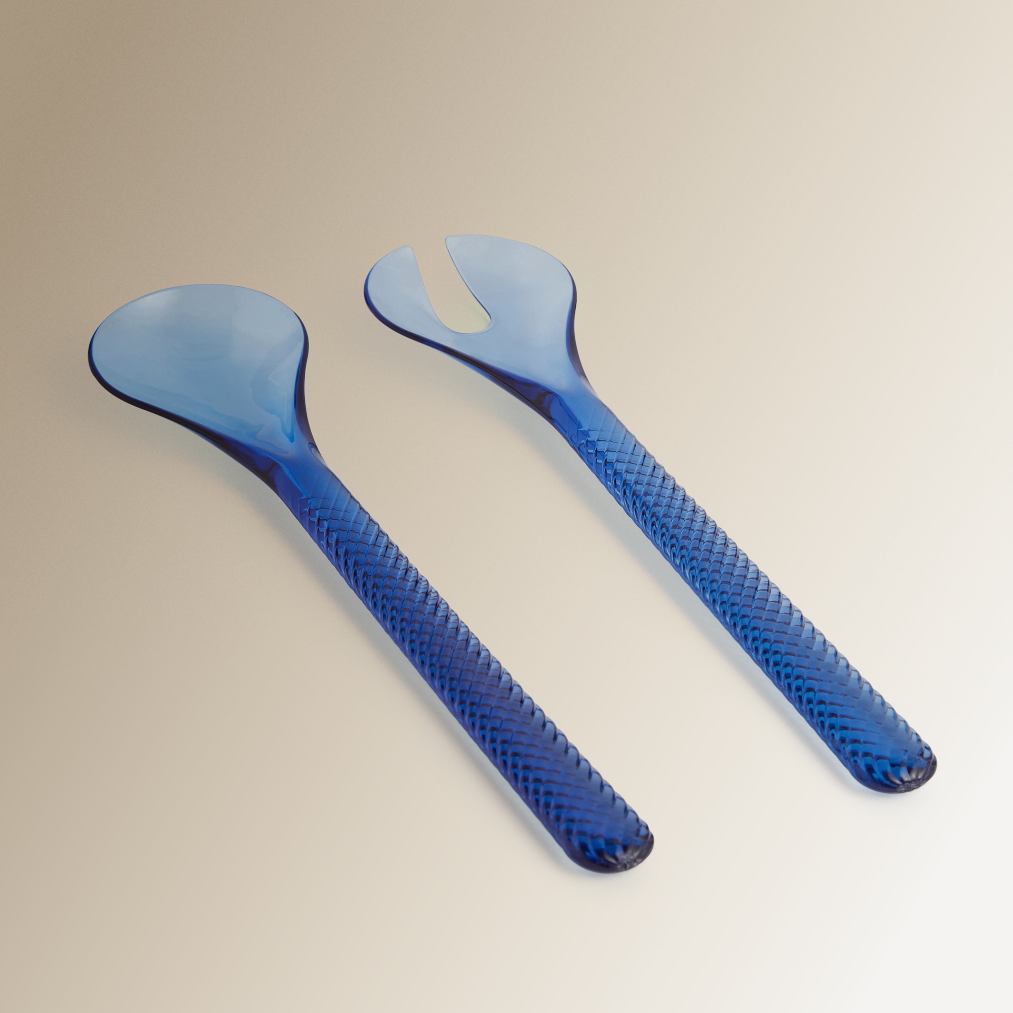 Cubiertos para ensaladas Venecia Basics El Corte Inglés Azul-2