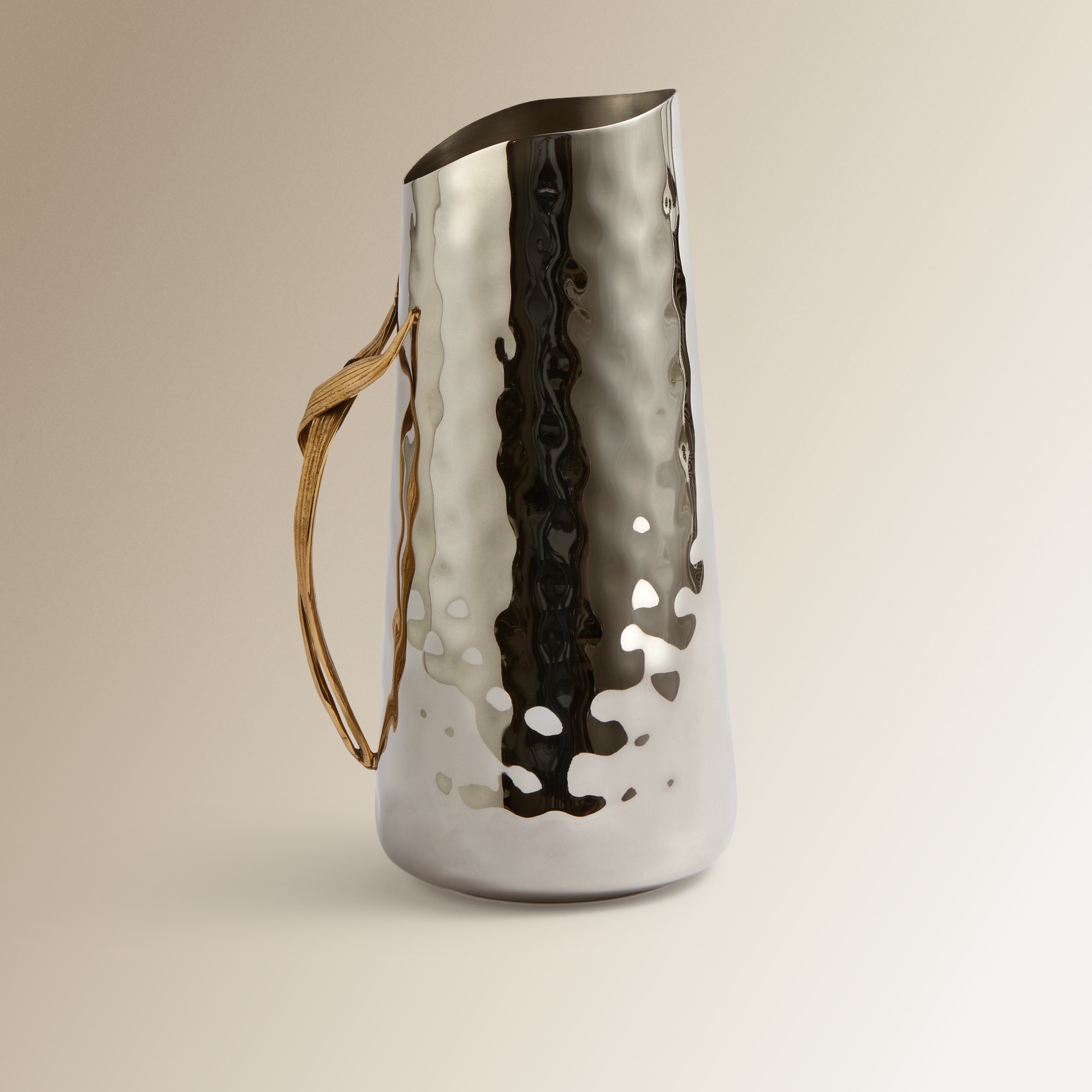 Jarra de água de metal Corn El Corte Inglés Prata-2