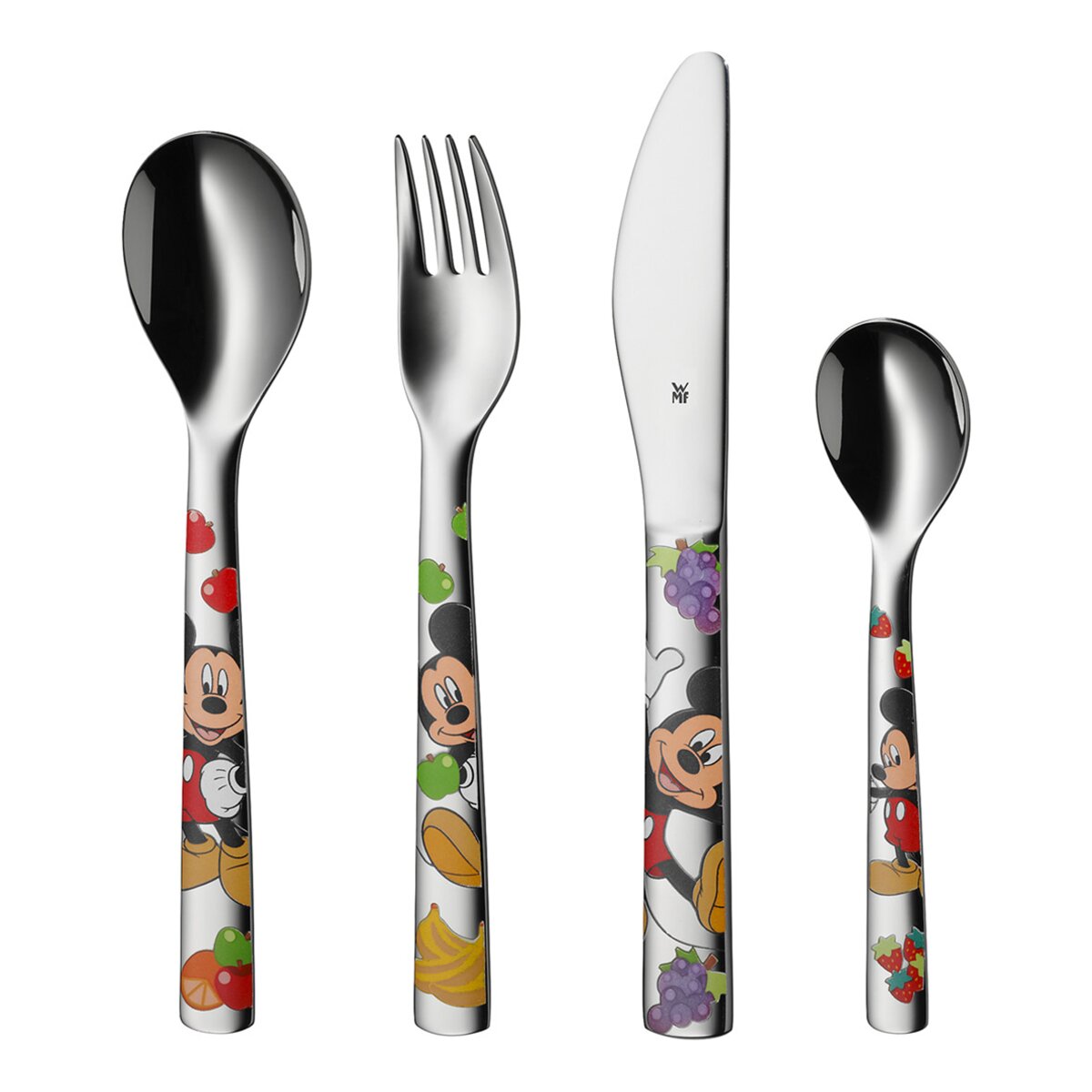 Conjunto de 4 talheres infantil Mickey Mouse WMF Multicolor-1