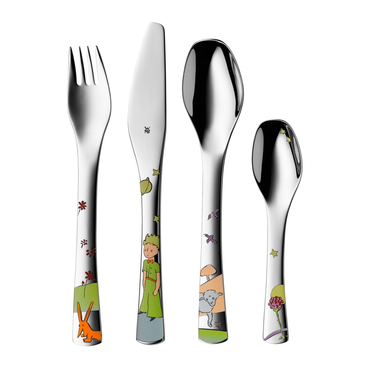 Imagem 0 de Faqueiro infantil de 4 peças O Principezinho WMF