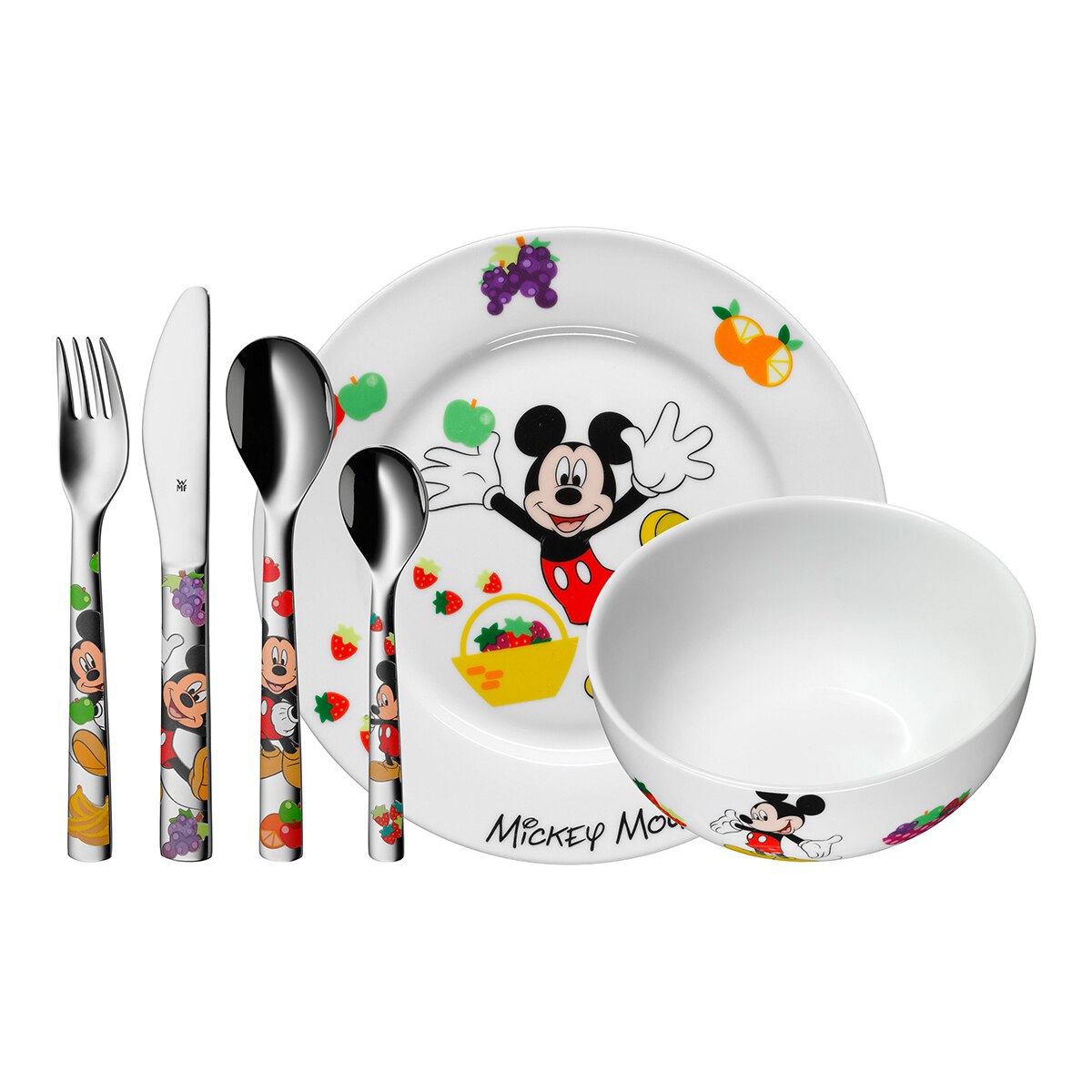 Imagem 0 de Serviço Infantil de 6 Peças Mickey Mouse
