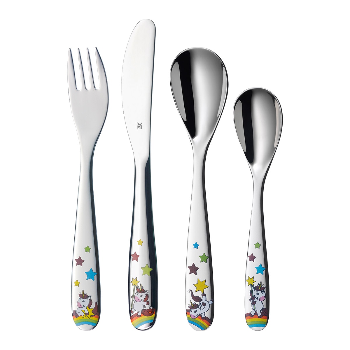 Imagem 0 de Conjunto infantil 4 talheres Unicórnio WMF