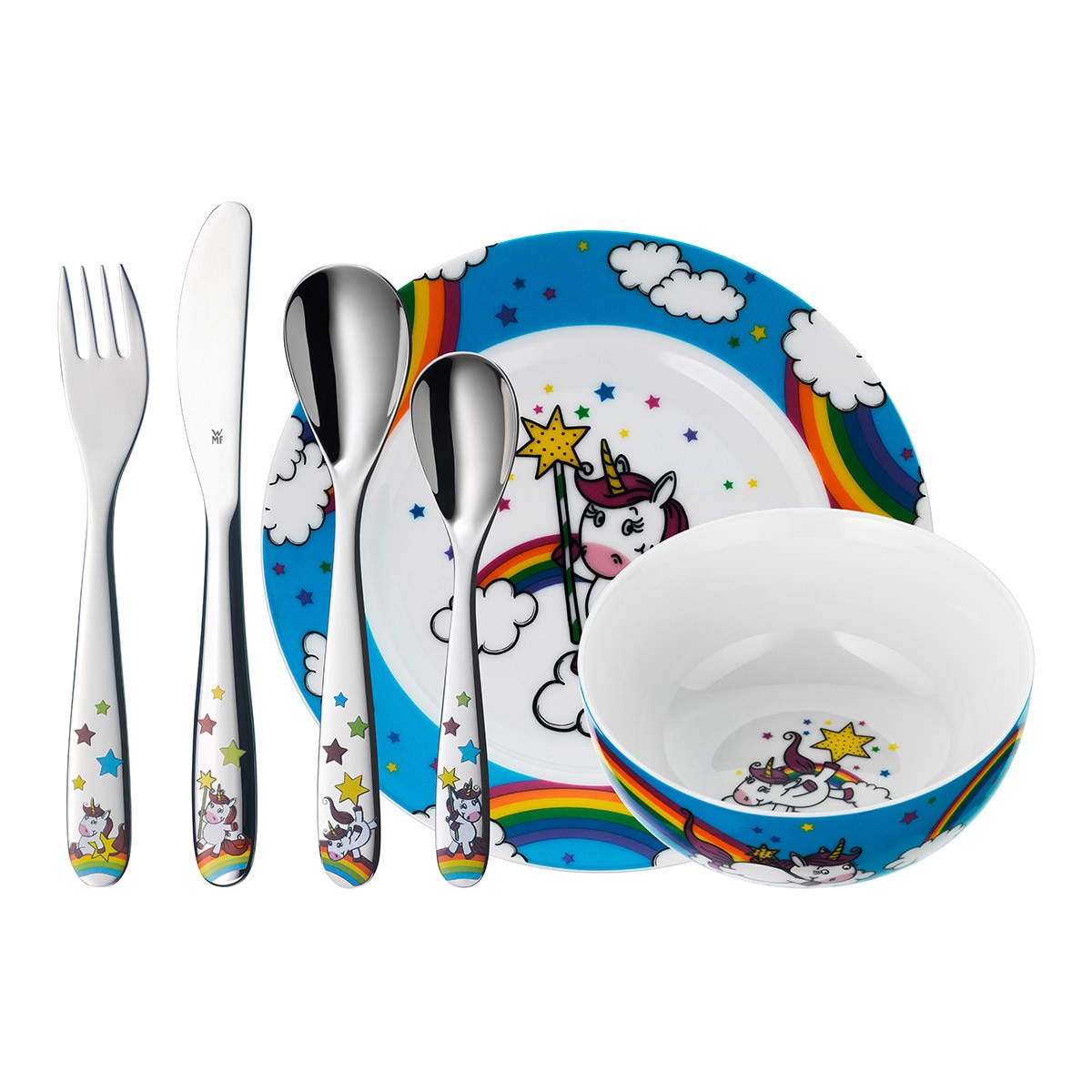 Imagem 0 de Conjunto infantil 6 peças Unicórnio WMF