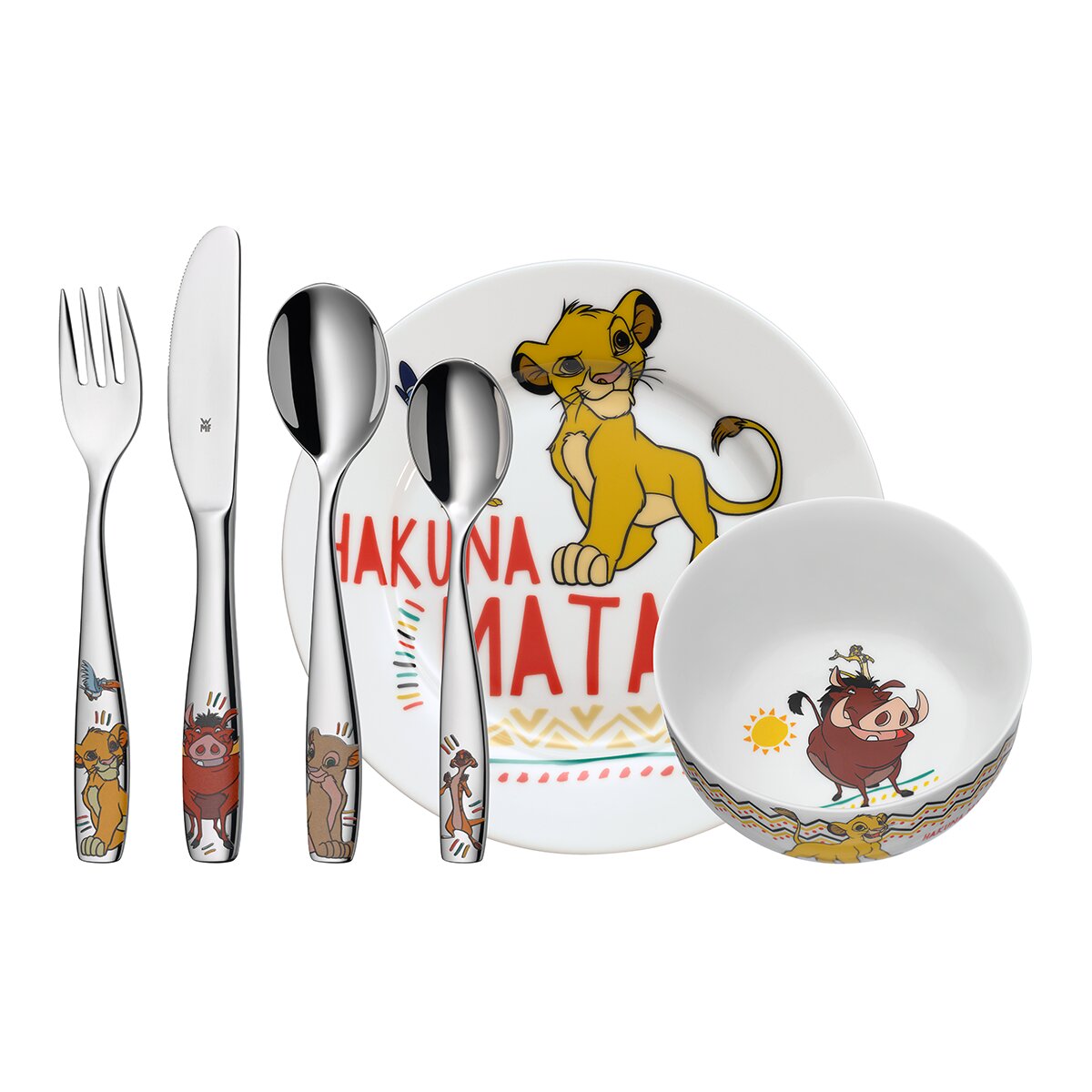 Imagem 0 de Conjunto Infantil de 6 Peças O Rei Leão