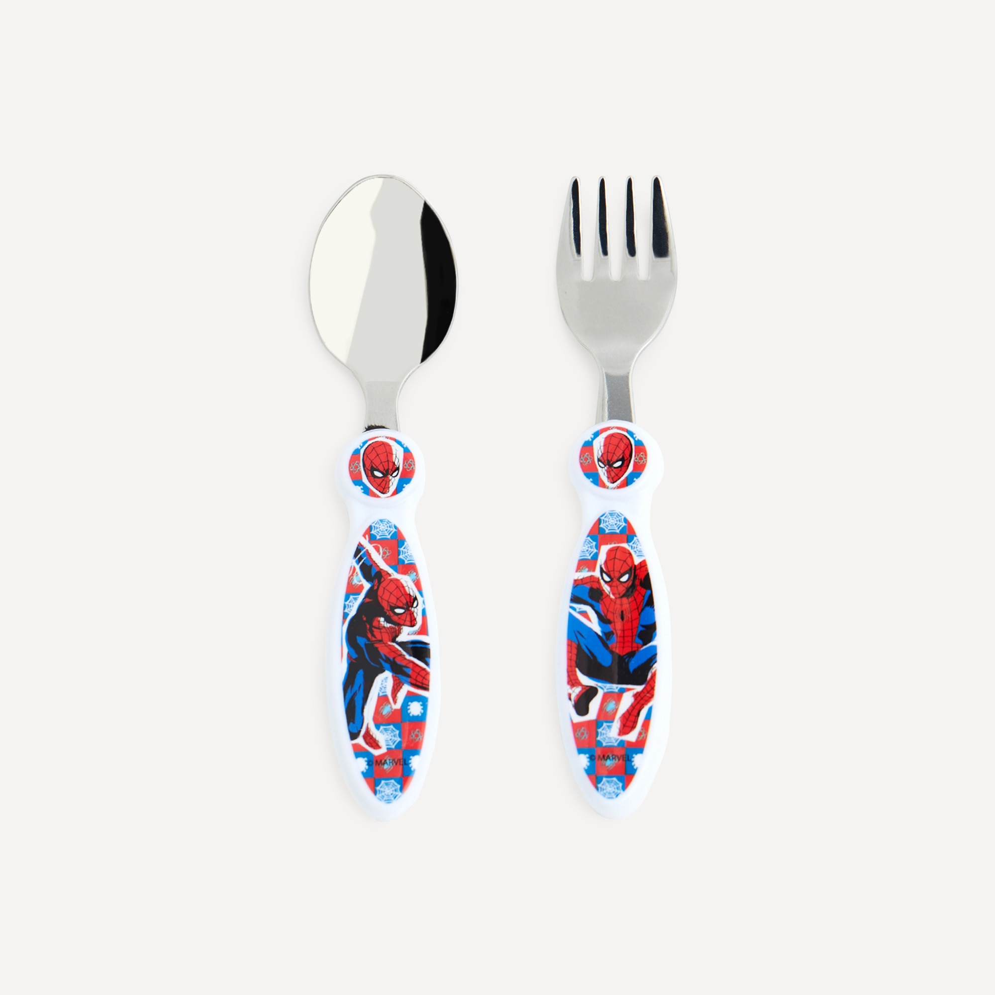 Imagen 0 de Set de cubiertos metálicos Spiderman Disney