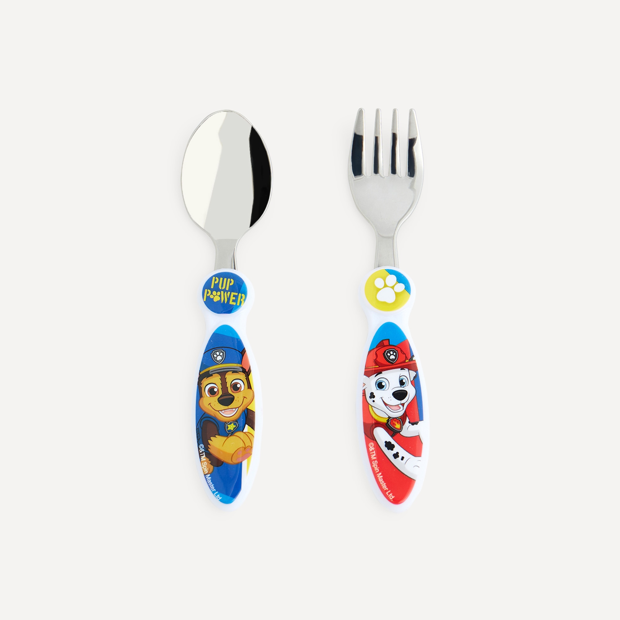 Imagen 0 de Set de cubiertos metálicos Paw Patrol