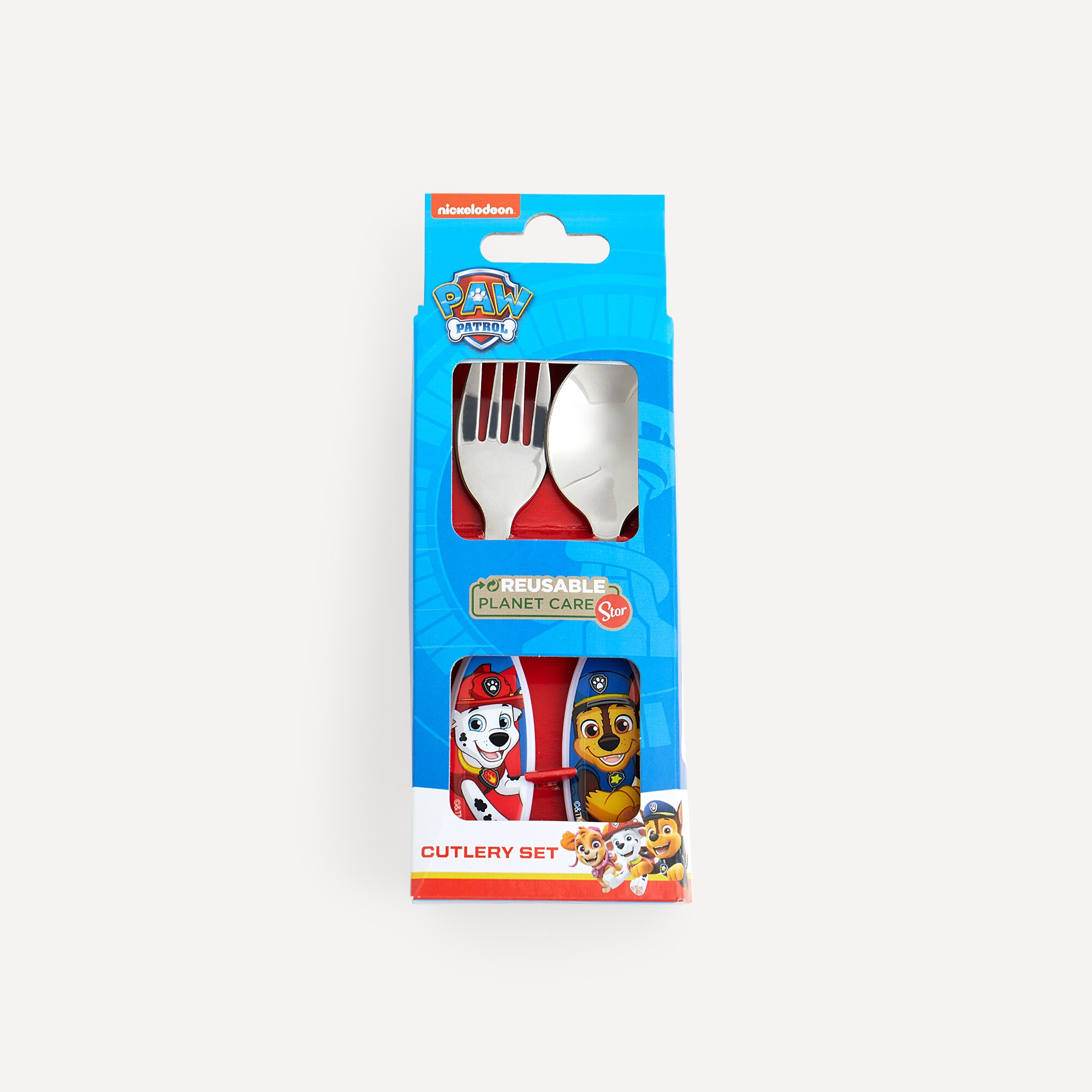 Set de cubiertos metálicos Paw Patrol Acero-4