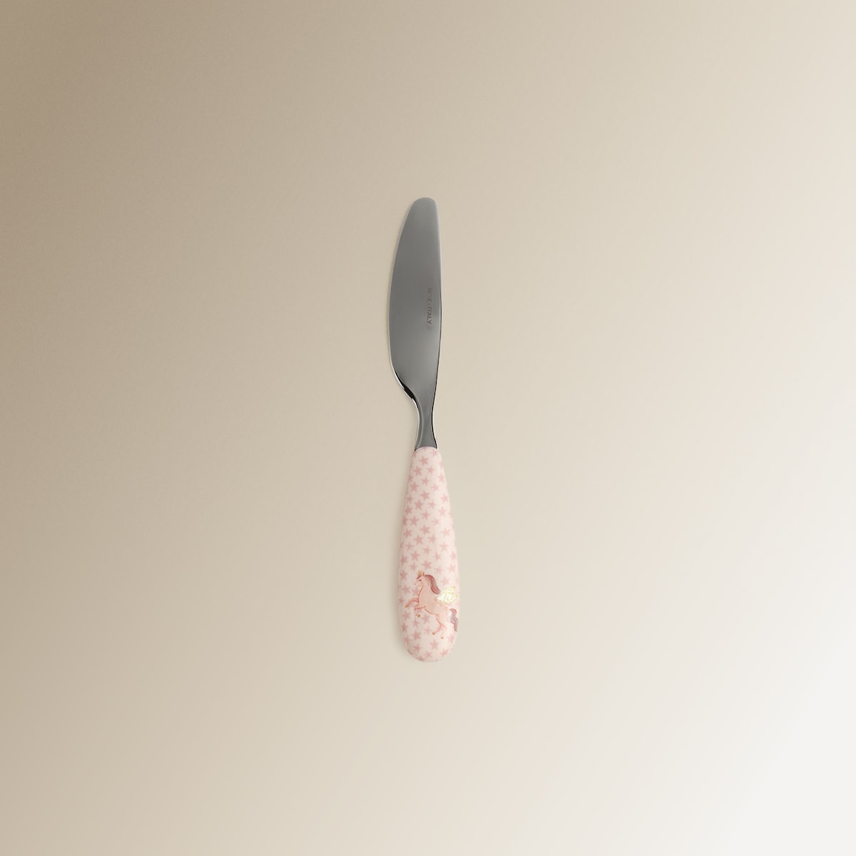 Conjunto Infantil de 3 Talheres Unicórnios Modelos Sortidos Mini Home Metálico-4