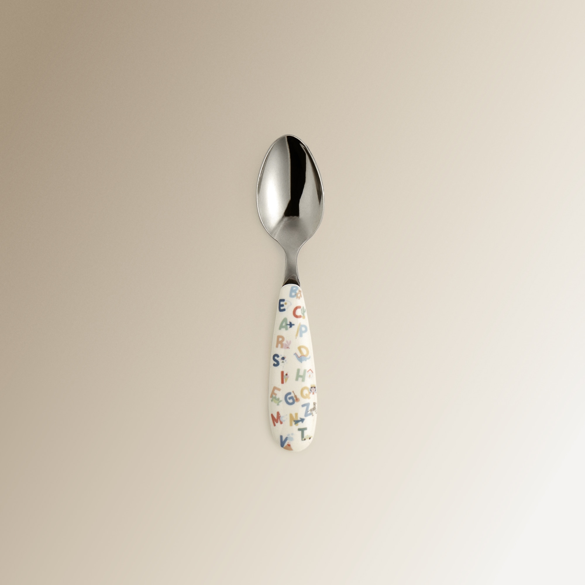 Conjunto Infantil de 3 Talheres ABC Modelos Sortidos Mini Home Metálico-2