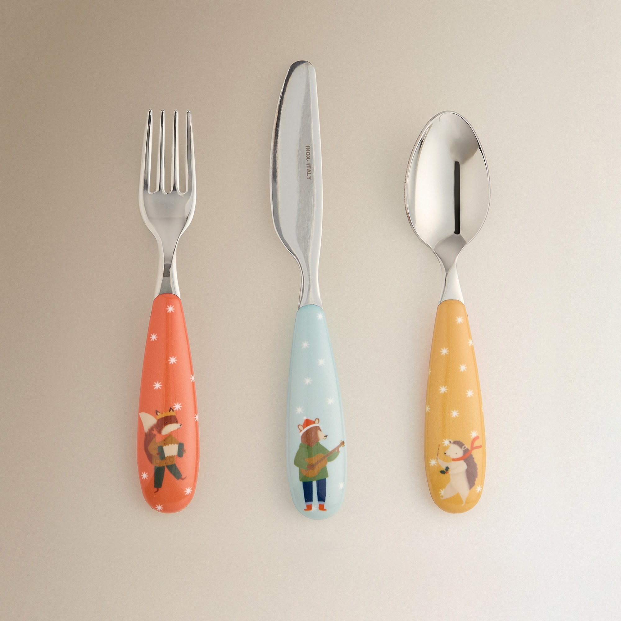 Imagem 0 de Conjunto Infantil de 3 Talheres Winter Joy Mini Christmas Natal