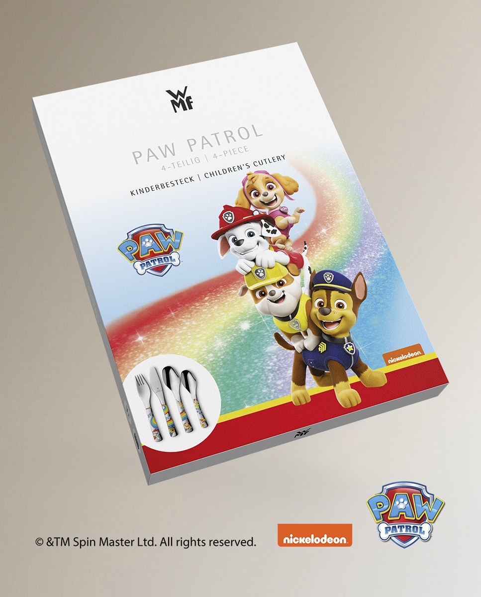 Faqueiro Infantil de 4 Peças Patrulha Pata Multicolor-2