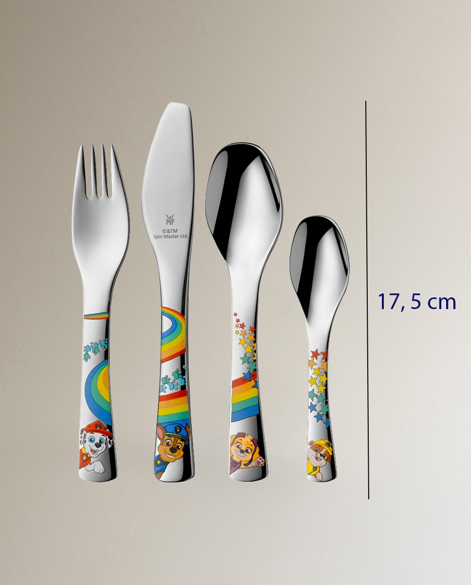 Faqueiro Infantil de 4 Peças Patrulha Pata Multicolor-6