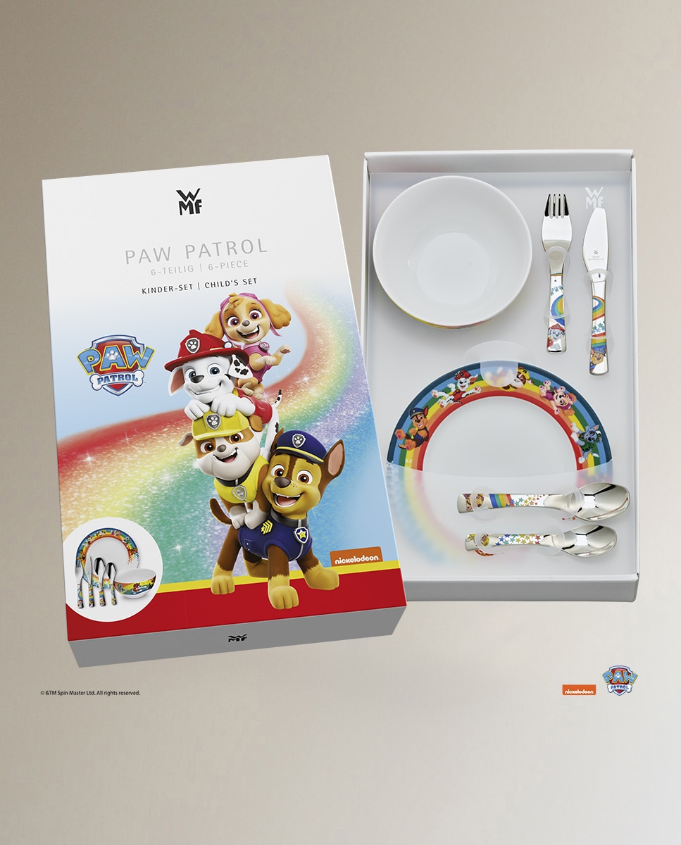 Serviço de Mesa Infantil de 6 Peças Patrulha Pata Multicolor-4