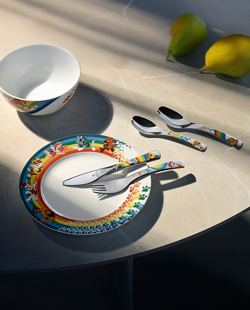 Serviço de Mesa Infantil de 6 Peças Patrulha Pata Multicolor-6