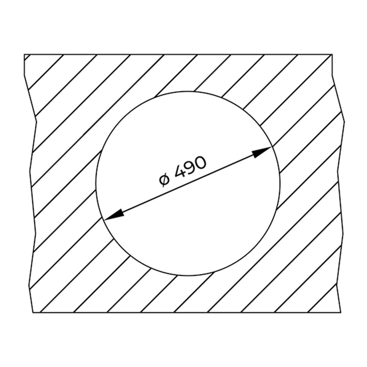 Fregradero de 1 cubeta redonda Stylo Teka - Acero Inox Acero Inox-3