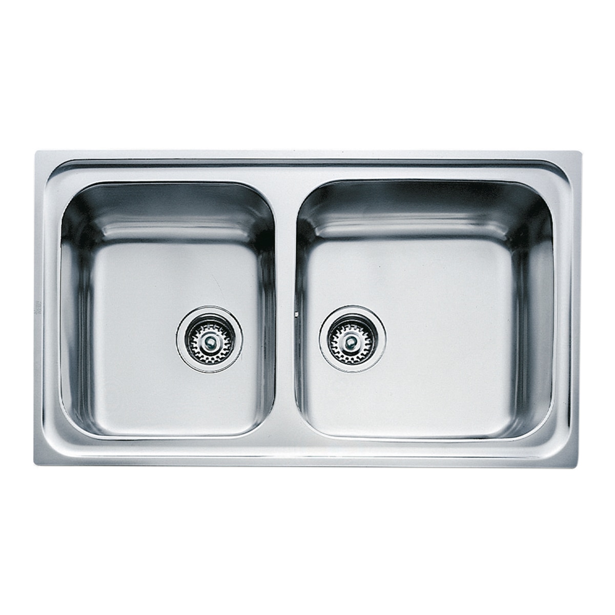Imagen 0 de Fregadero de acero inoxidable con doble seno reversible Classic Teka Acero