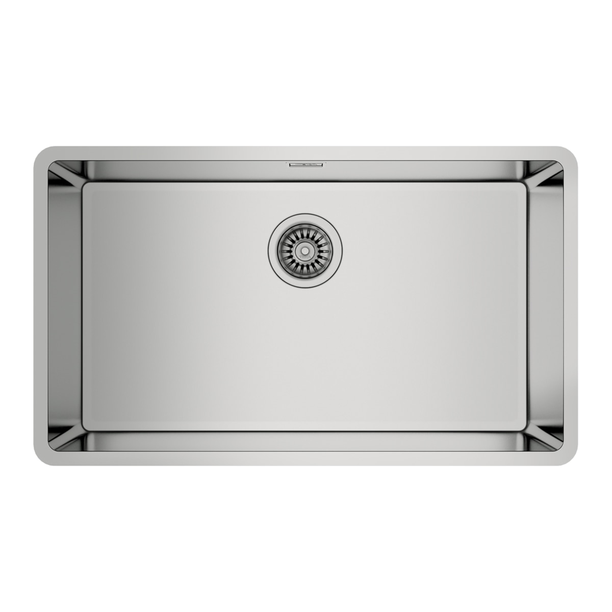 Fregadero con 1 cubeta Be Línea Teka - Acero 71 x 40 cm Acero-1