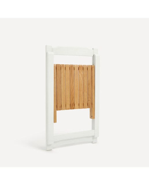 Conjunto de Madeira de Hévea Nimes Branco-13