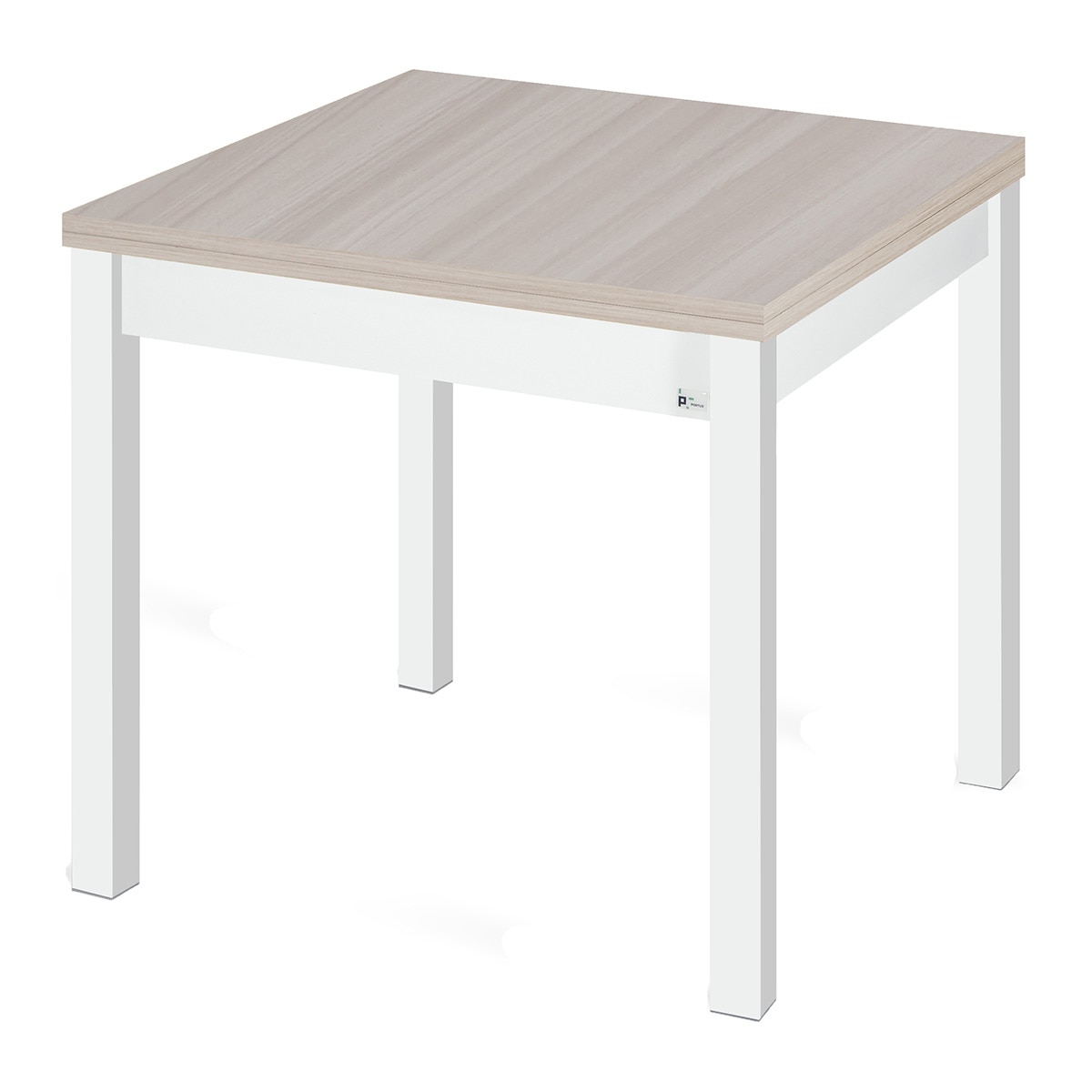 Imagem 0 de Mesa Extensível com Pé Branco Dima
