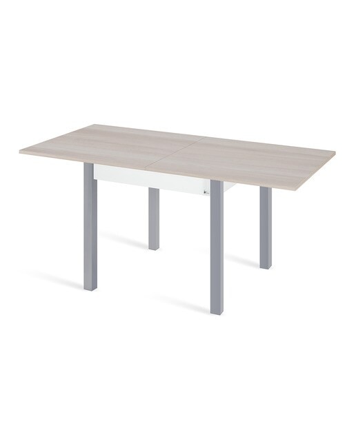Mesa Extensível com Pé Cinzento Dima Cinzento / Olmo-2